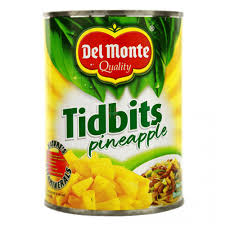 Del Monte Tidbits Pineapple 560g