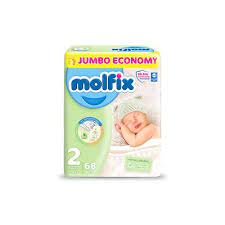 Molfix 2 Jumbo Economy 68pcs