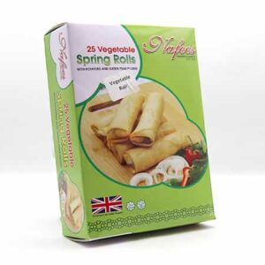 Kanwal frozen vegetable roll 18 pcs