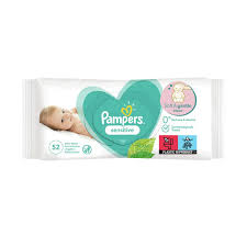 Pampers Baby Wipes (52pcs)