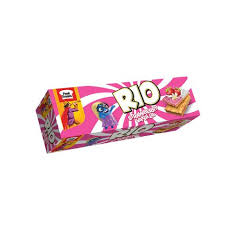 Rio Strawberry & Vanilla Biscuits (Family Pack)