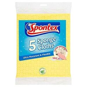 Spontex 5 sponge cloth